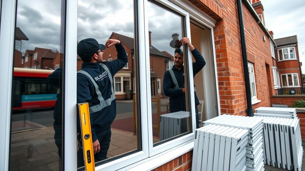Glazier in Palace Road