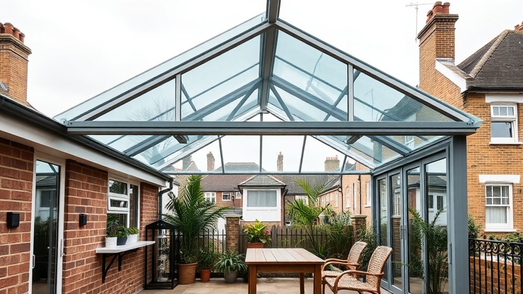 Lean-To Glazing Streatham Hill