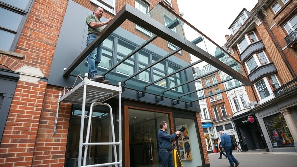 Shopfront Canopy Streatham Hill